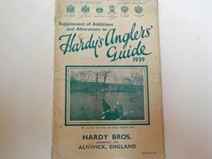 Hardy's Anglers' Guide Supplement of Additions and Alterations