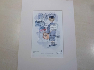 Cartoons from Recollections I (set of four)