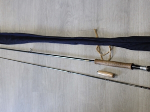 Hardy Graphite fly rod in original bag 9'3