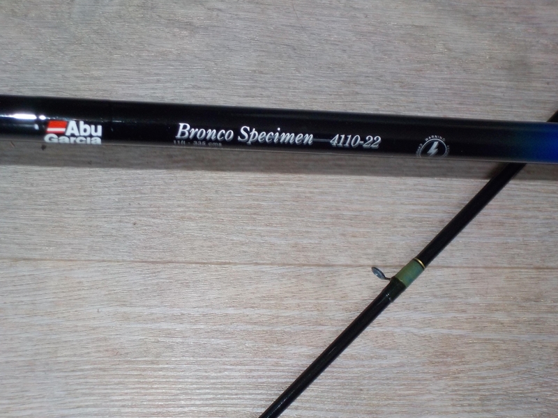 abu garcia bronco rod ABU Bronco Specimen Rod 11' long 2.25 TC ~ Unused